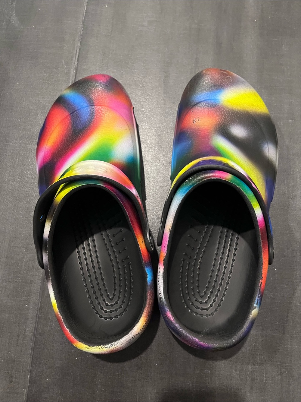 Tie-Dye Crocs, Men’s 9 / Women’s 11
